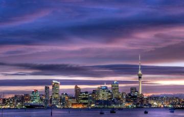 Wallpaper The Sky City Lights Skyscrapers New