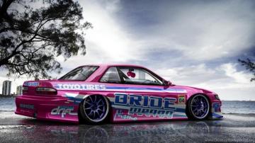 Nissan Silvia S13 Drift Image Desktop Background