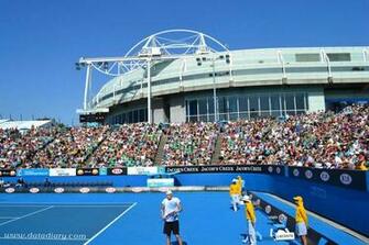 Datadiary Us Open Tennis Court Wallpaper
