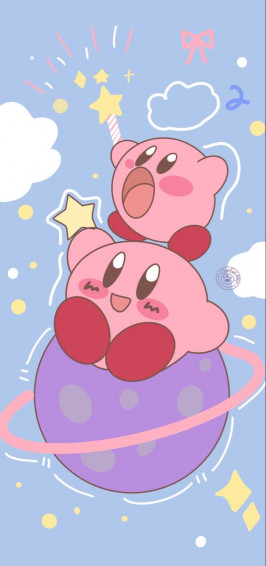 Mieseyo On Aesthetic Background Wallpaper Kirby Pokemon