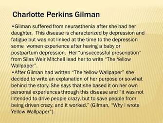 Thesis Essay For The Yellow Wallpaper