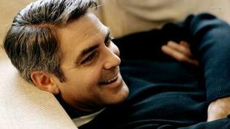 George Clooney On Sofa Image Resolution