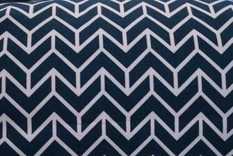 Navy Blue Chevron Wallpaper Print In