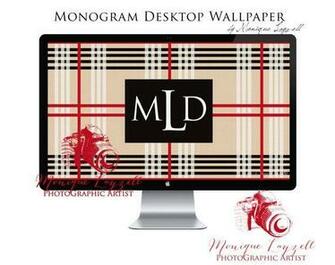 Tan Plaid Desktop Wallpaper By Designer Mlphotographicartist