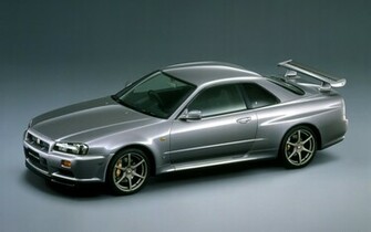 R34 Nissan Skyline Gtr Widescreen Wallpaper Desktop