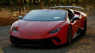 Lamborghini Huracan Performante Spyder HD Wallpaper