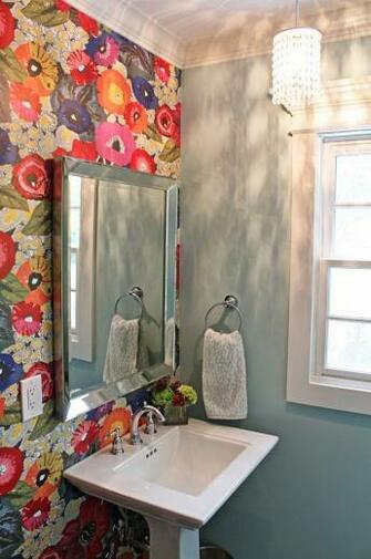 Guehne Made Blazing Poppies Wallpaper From Anthropologie More