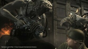 Resistance Fall Of Man Desktop Wallpaper Video Game