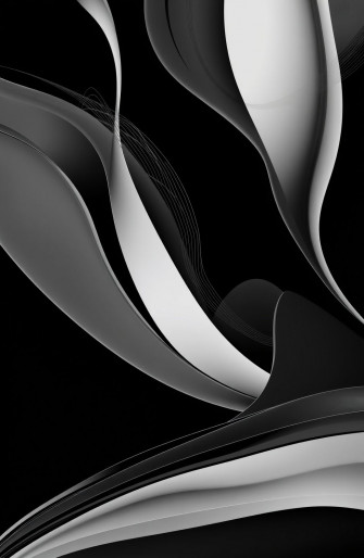 Wallpaper Abstract Black White
