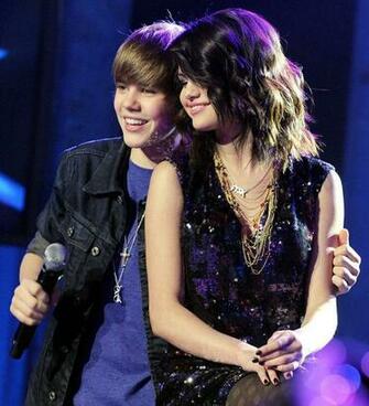 Selena Justin Bieber Foto Gambar Wallpaper