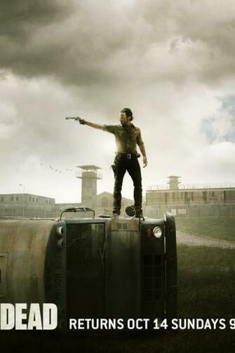 The Walking Dead Season Poster iPhone Wallpaper