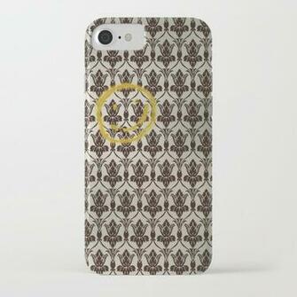 Sherlock Wallpaper Light iPhone Case By Mellymellow Society6