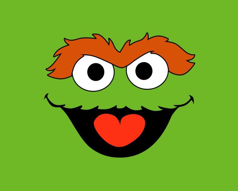 Oscar The Grouch Wallpaper