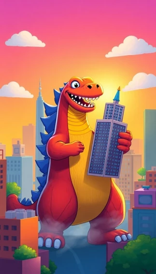 Fredzilla Wallpaper