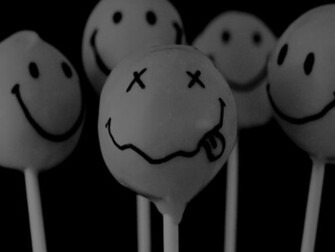 Nirvana Smiley Wallpaper