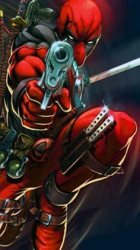 Bigger Deadpool Aim Wallpaper For Android Screenshot