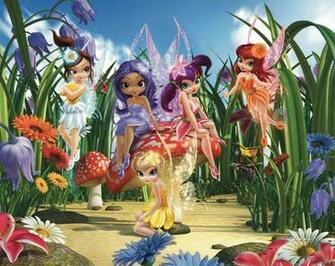 Magical Fairy Garden Wallpaper Mural