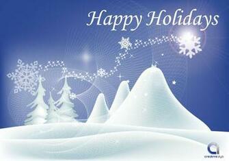 Happy Holidays Wallpaper Vector Graphics