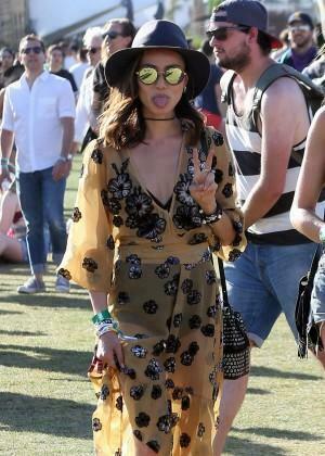 Jamie Chung Coachella In Indio Day