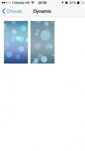 Ios Comes With A Bunch Of Wallpaper Left Including Two Motion