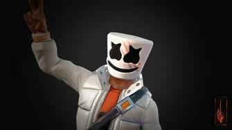 Marshmello Fortnite Skin Epic Games Wallpaper And
