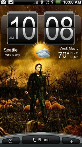 Bigger Michael Myers Live Wallpaper For Android Screenshot