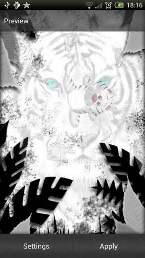 White Tiger Live Wallpaper Android Apps On Google Play