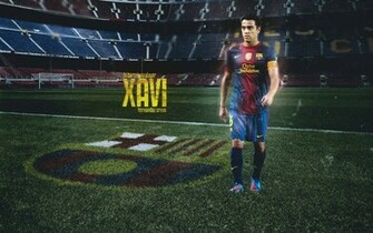 Xavi Hernandez Barcelona Desktop Wallpaper HD