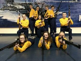 Pacific Mcjrotc Defeats David Crockett High School S Njrotc