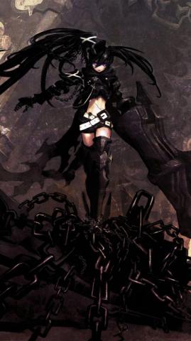 Anime S Black Rock Shooter Dark Wallpaper
