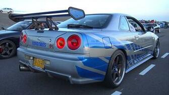 Nissan Skyline R34 Gt R Burnout Accelerations Super Cars