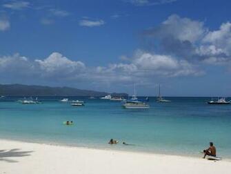 Boracay Island Scenery And Ocean Wallpaper
