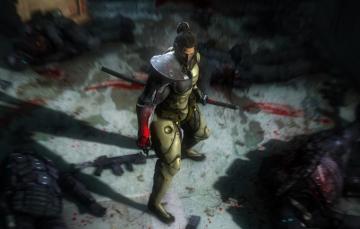 Wallpaper Cyborg Metal Gear Rising Jetstream Sam Samuel