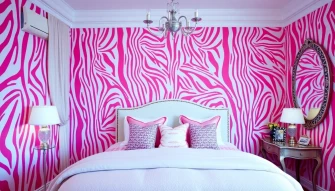 Pink Zebra Wallpaper
