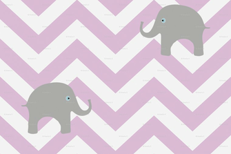 Pink And Blue Chevron Wallpaper