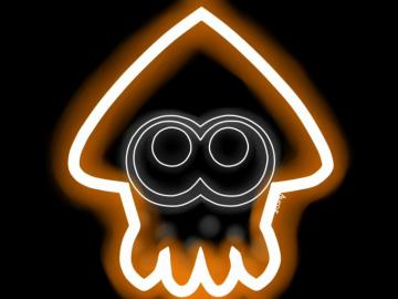 Splatoon Neon Squid By Aauroz