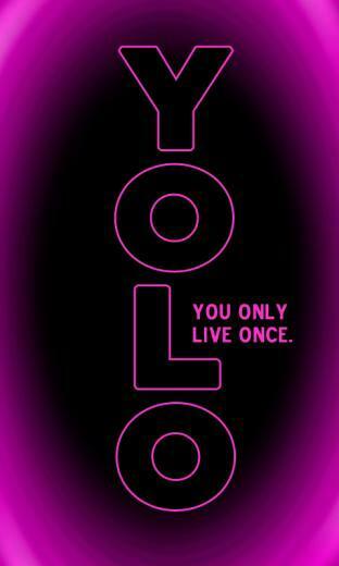 Yolo You Only Live Once Du Lebst Nur Einmal Wallpaper Gratis Eu