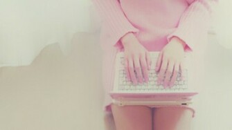 Pink Laptop Ba