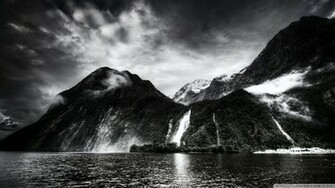 Monochrome Wallpaper HD Background HDesktops