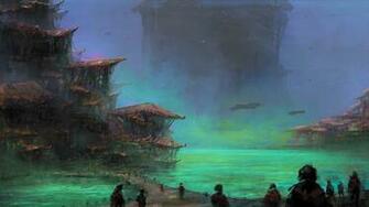 Sci Fi Landscape Wallpaper