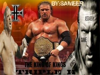 Triple H The King Of Kings Wallpaper Unleashed Wwe