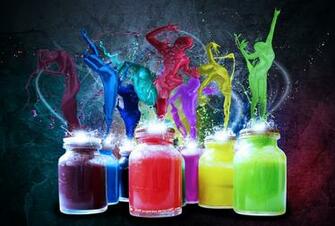 Paint Dancers Wallpaper Pack