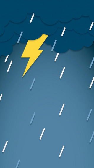 Lightning iPhone Wallpaper Cute Mobile