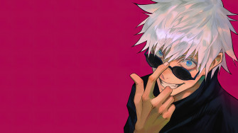 Satoru Gojo Glasses Jujutsu Kaisen Wallpaper iPhone Phone 4k 6070e