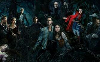 Into The Woods Poster Wallpaper Stock Photos