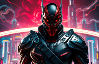 Blood Raven X Suit Wallpaper
