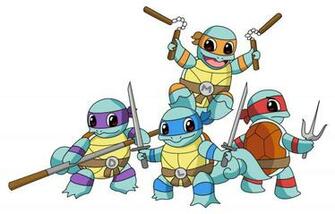 Teenage Mutant Ninja Squirtles By Bigredjake