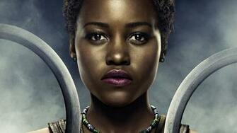 UHD 8k Nakia Black Panther Movie