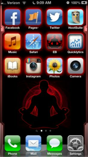 Entertainment Buddha iPhone Wallpaper