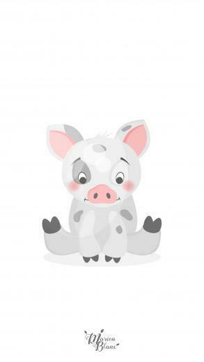 Pua Marion Blanc Moana Wallpaper iPhone Disney Phone